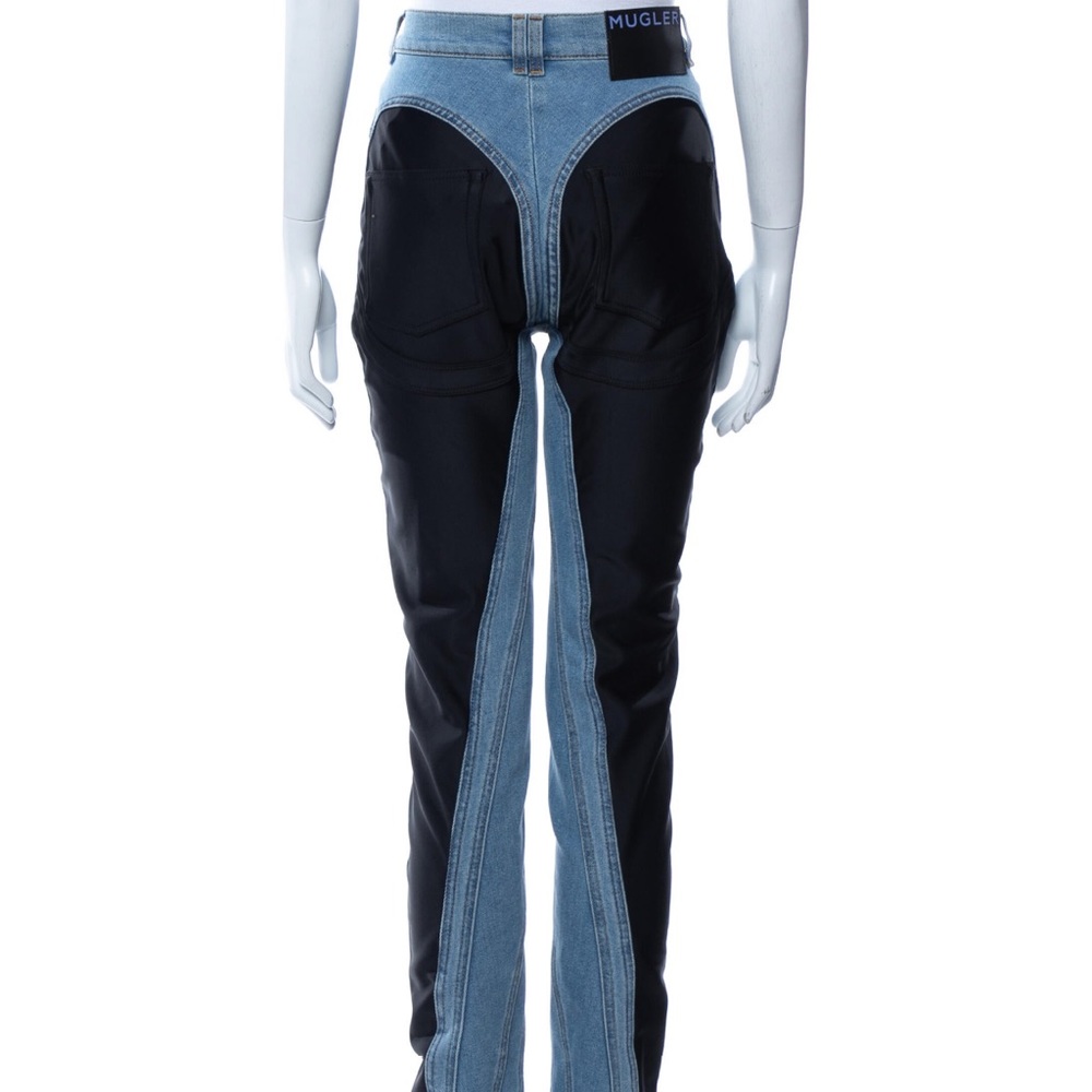 ❗️SOLD❗️MUGLER Thong Denim